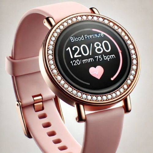 women smart watch with Blood Pressure Monitoring