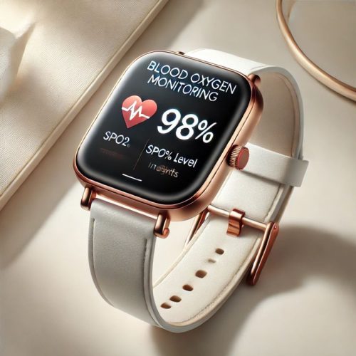 Blood Oxygen Monitoring (SpO2) for women smart watches