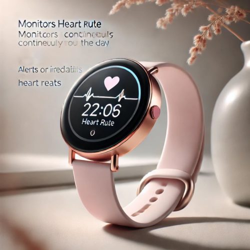 women smart watch with heart rate monitor