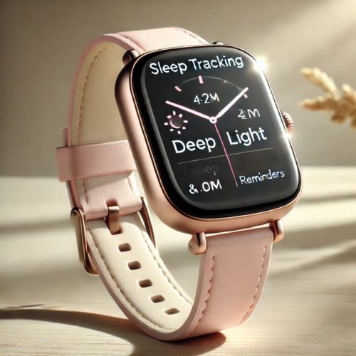 women smart watch with sleep monitoring function